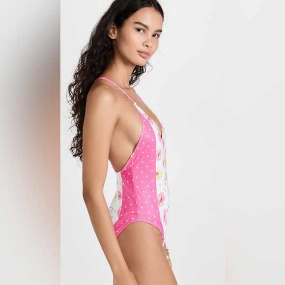 LoveShackFancy Shailee One Piece Swimwear vacation - Picture 8 of 9